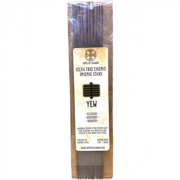 Yew - Celtic Tree Essence Incense Sticks